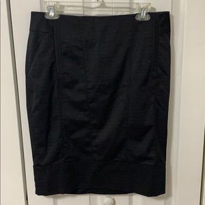 Reiss Black Pencil Skirt